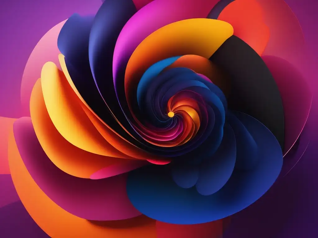 Arte abstracto en 8k con colores vibrantes Arte abstracto: Importancia de la Responsabilidad Social