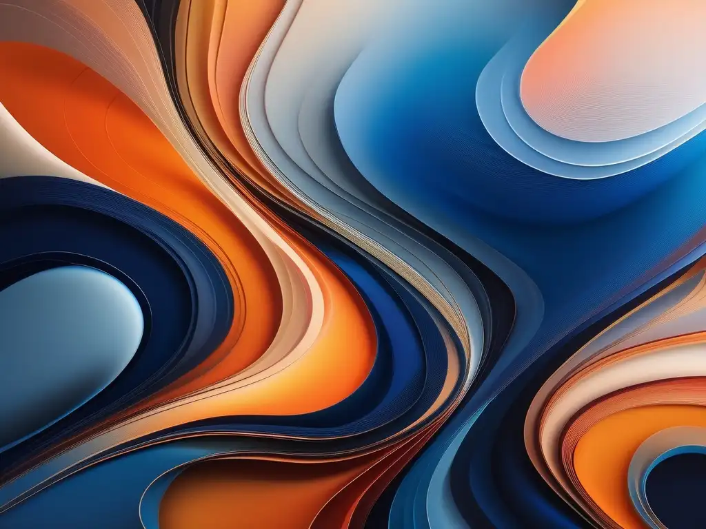 Imagen abstracta que fusiona colores vibrantes, evocando habilidades blandas para anticiparse a clientes