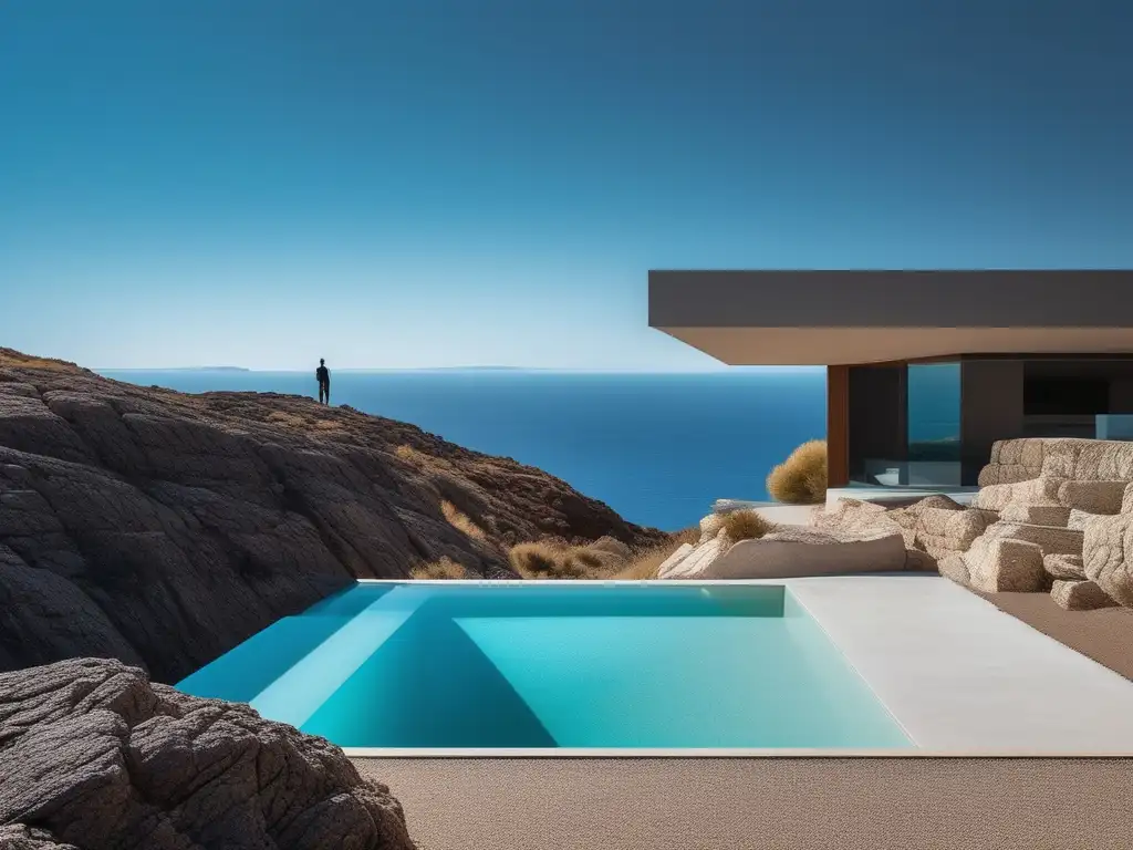 Serenidad y autogestión en la toma de decisiones éticas Mejorar autogestión para decisiones éticas con imagen 8k minimalista de introspección y claridad