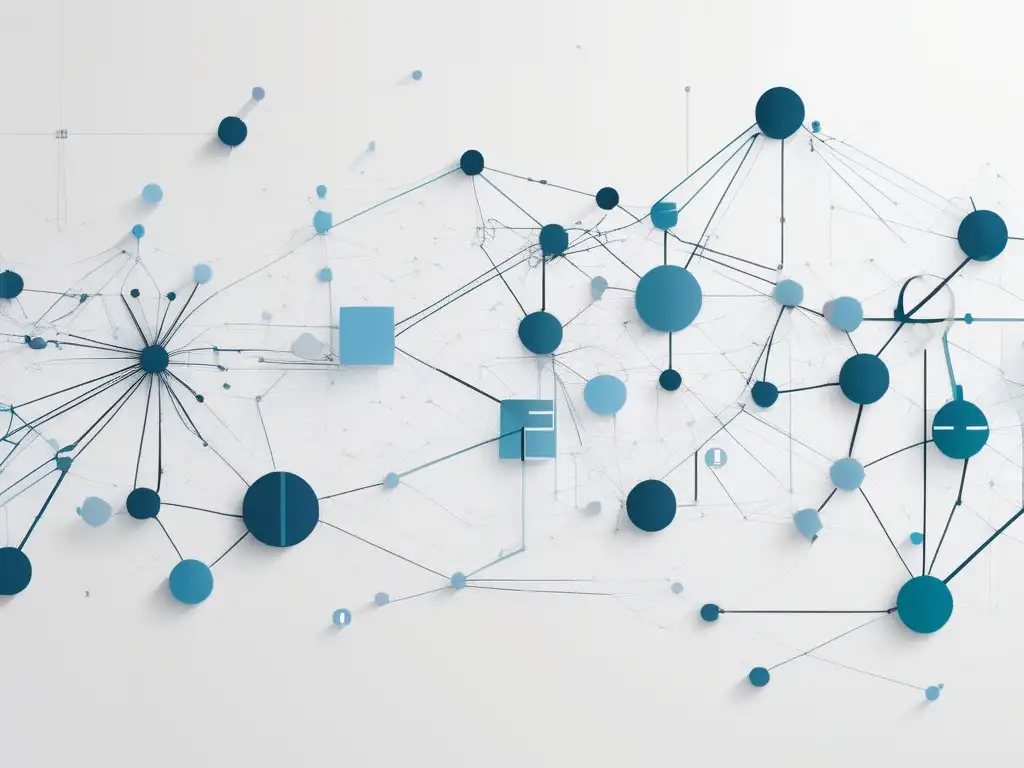 Representación abstracta de la importancia de habilidades blandas en automatización y AI