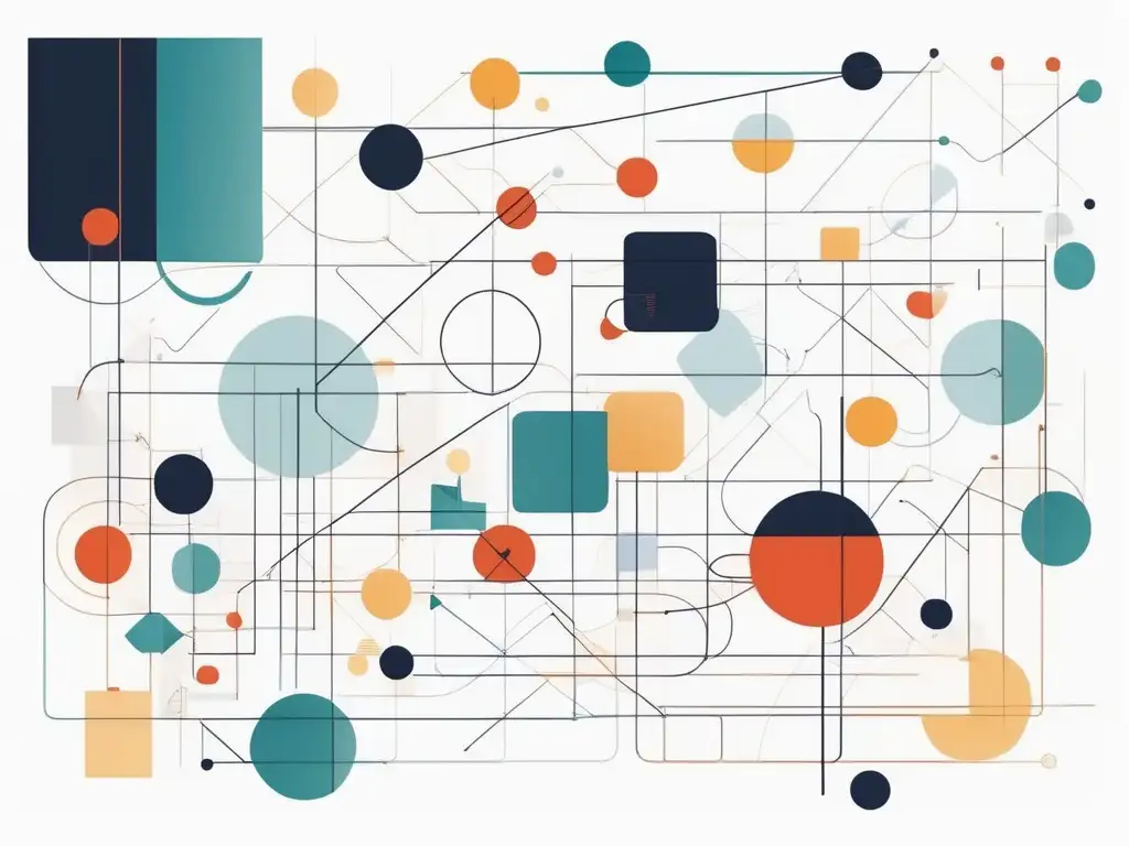 Importancia de la empatía y comunicación en habilidades blandas: representación abstracta de la conexión y diversidad en la comunicación global