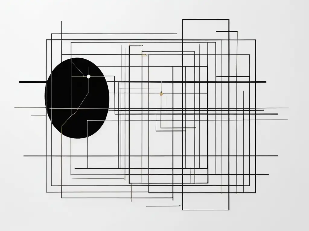 Importancia habilidades blandas en relaciones interpersonales: Conexiones abstractas que simbolizan la complejidad de las relaciones humanas