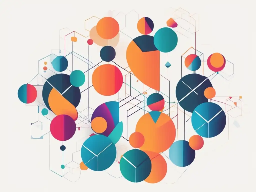 Equipo virtual: diversidad y colaboración La empatía en la era digital: equipos virtuales conectados y colaborativos en una imagen abstracta
