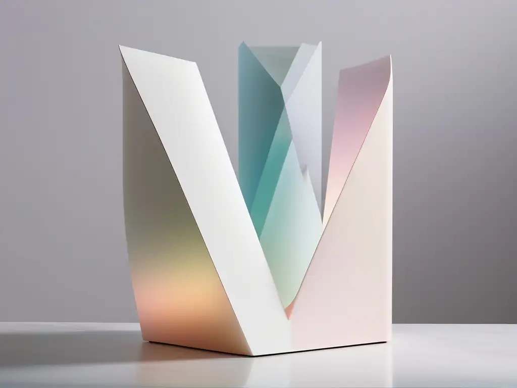 Escultura geométrica minimalista: Importancia habilidades blandas negocios éticos