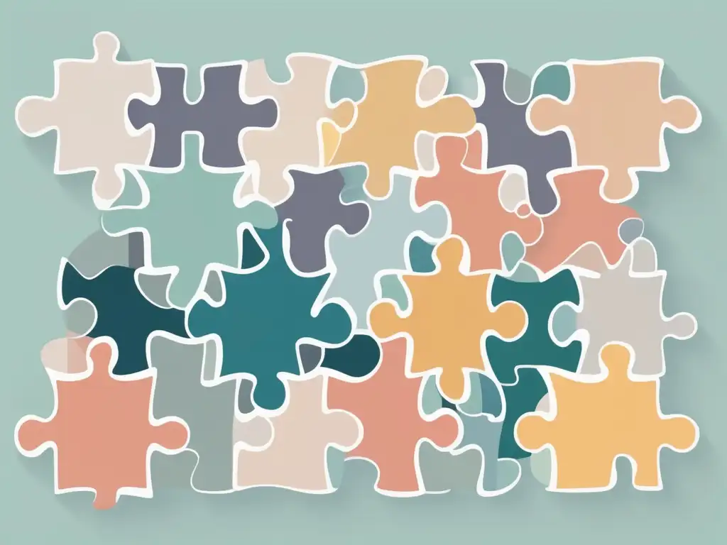 Importancia habilidades blandas en relaciones laborales: puzzle pieces representando soft skills