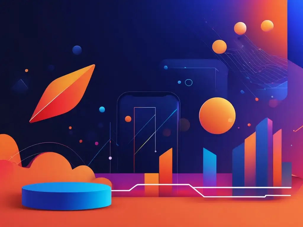 Habilidades blandas en realidad aumentada: imagen 8k ultradetallada con representación abstracta minimalista de habilidades blandas en un contexto de realidad aumentada