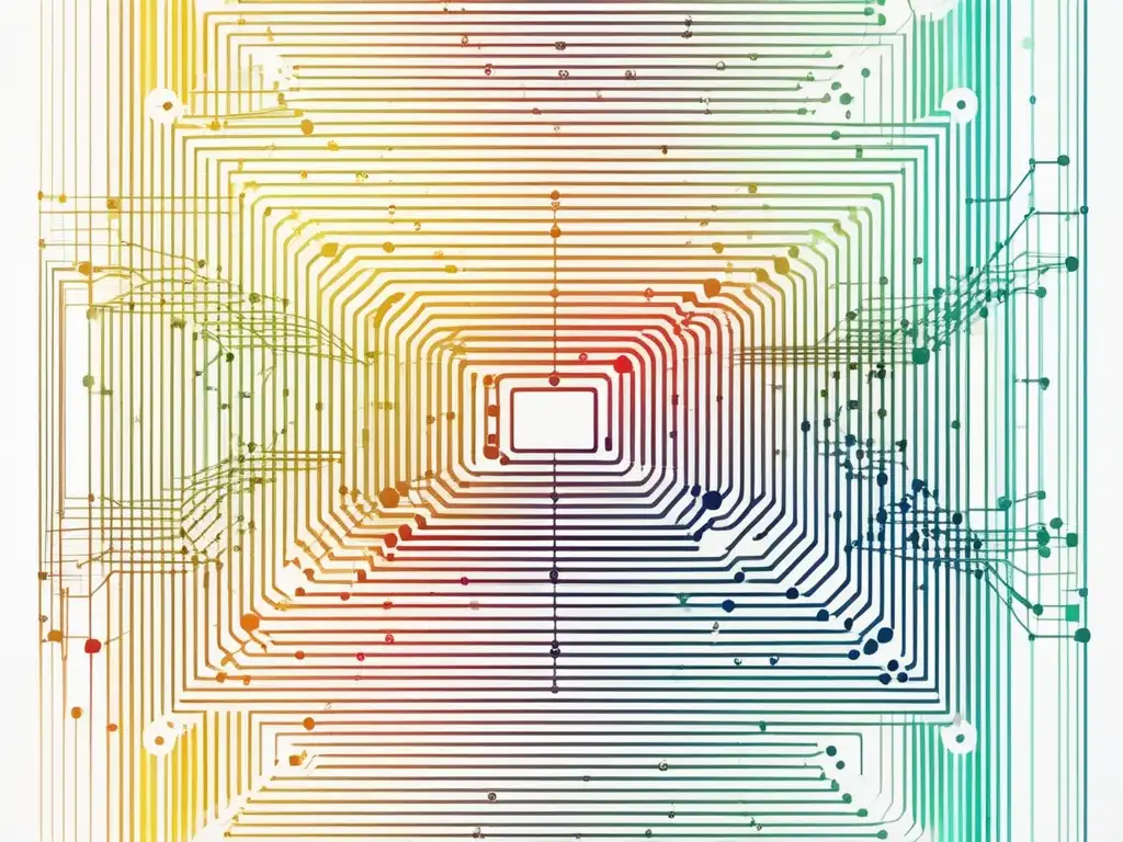 Representación abstracta de comunicación en la era digital - Evolución habilidades blandas tecnología