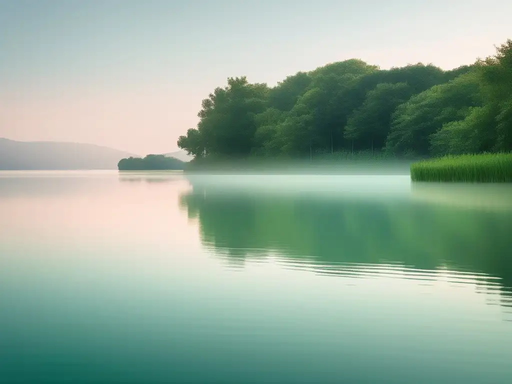 Paisaje tranquilo que representa la importancia del autoconocimiento en habilidades blandas