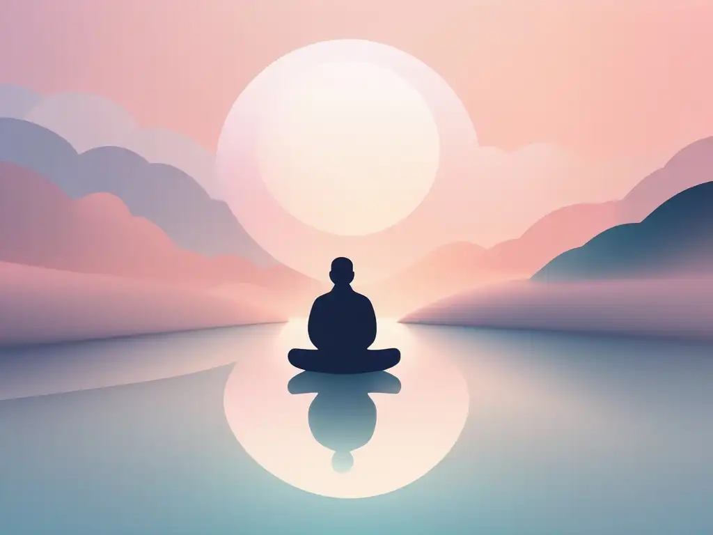 Persona en meditación, dependencias y mindfulness: Cómo superar adicciones