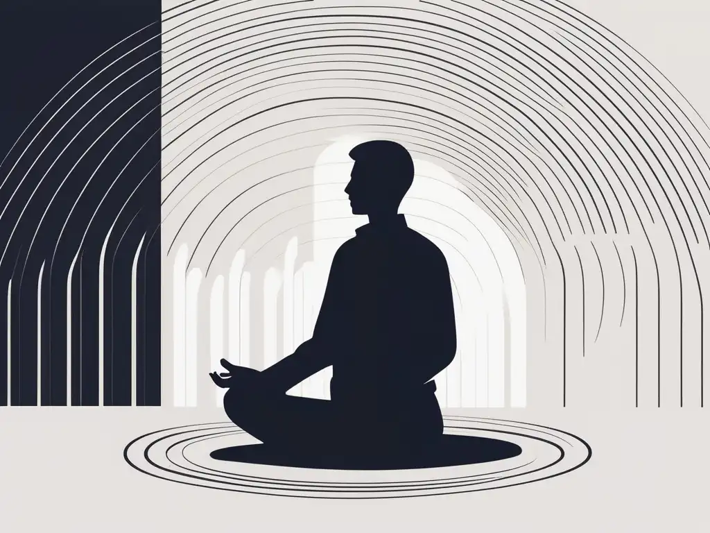 Desarrollo de habilidades blandas y mindfulness: imagen serena y abstracta que representa la calma, equilibrio y paz interna