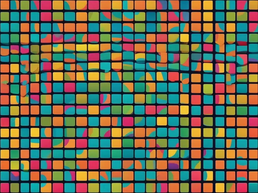 Importancia de la integridad en la construcción de la marca personal con un mosaico de valores vibrantes y dinámicos