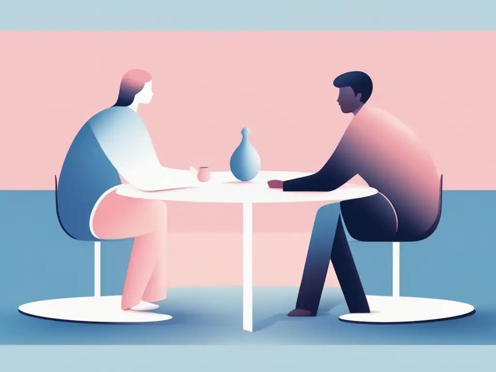 Imagen de negociación en realidad virtual y habilidades blandas