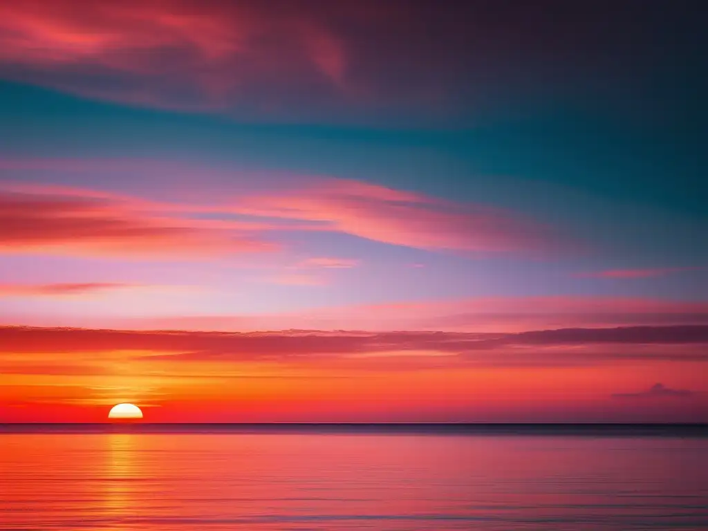 Habilidades blandas para gestionar el estrés en una imagen de un sereno océano al atardecer