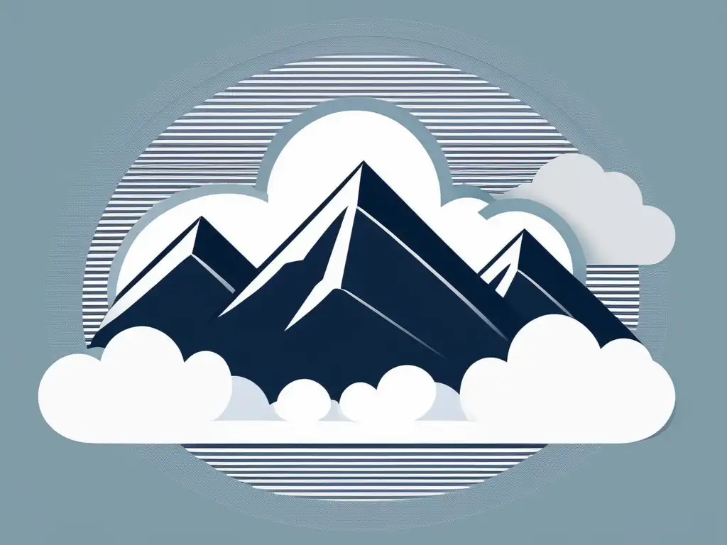 Objetivos claros y retos empresariales Montaña con nubes: Plan de Responsabilidad Social Empresarial
