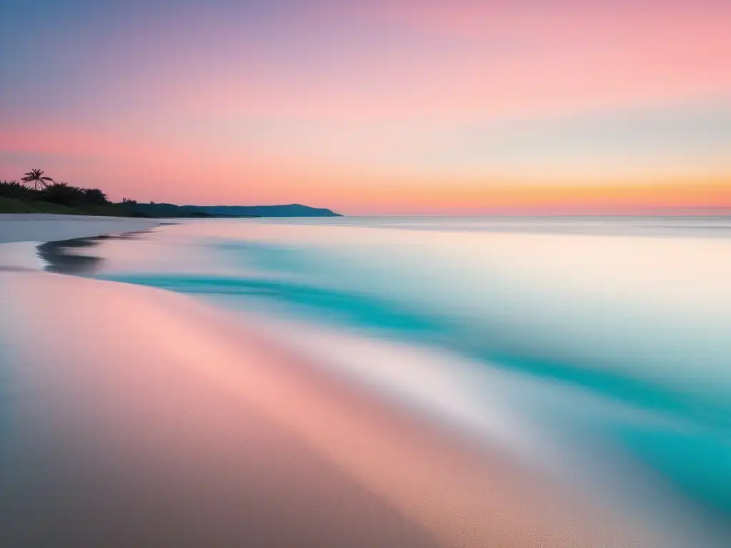 Imagen de playa serena al atardecer con estrategias de afrontamiento saludables para el estrés laboral