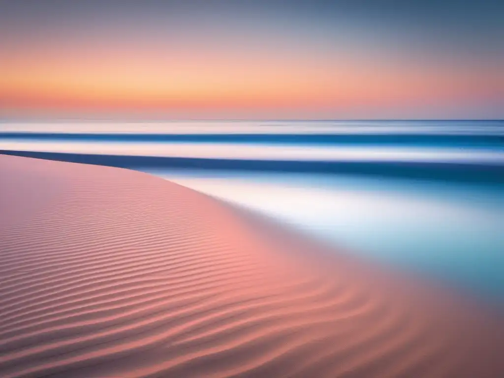 Playa al atardecer, estrategias para habilidades blandas y manejo del estrés