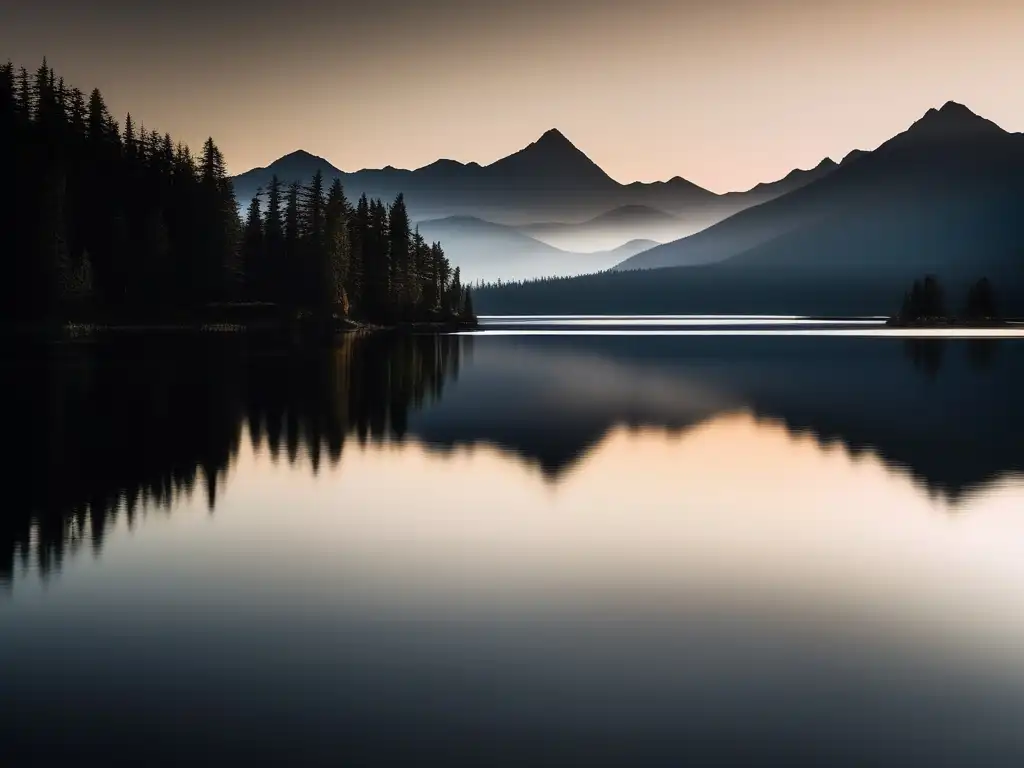 Paisaje sereno, reflejo del poder de la naturaleza para manejar el estrés y fortalecer la resiliencia