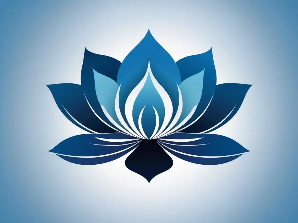 Resiliencia para mejorar sueño: lotus azul tranquilo