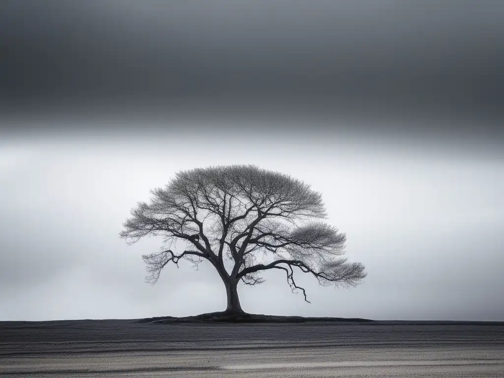 Resiliencia en salud: árbol fuerte y adaptable en medio de la tormenta