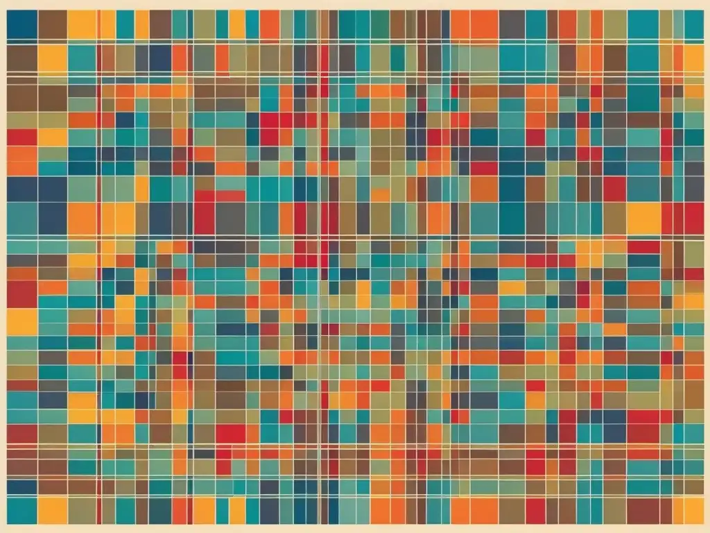 Barreras comunicación diversidad inclusiva, imagen abstracta mosaico cultural colorido